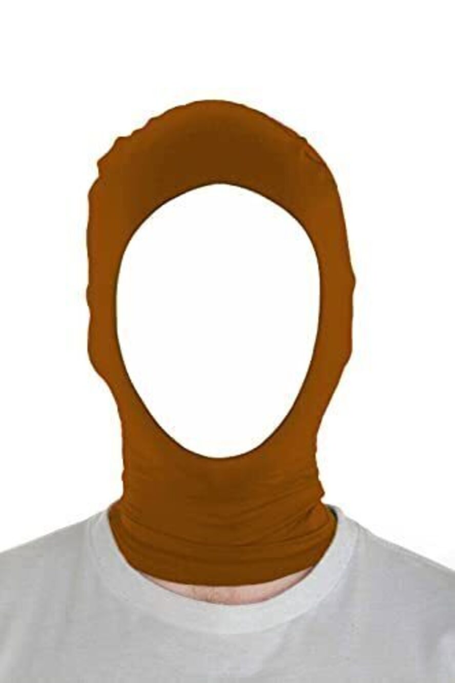 6413 and Spandex Halloween Cosplay Mask Party Open Face Hood Costume Mask